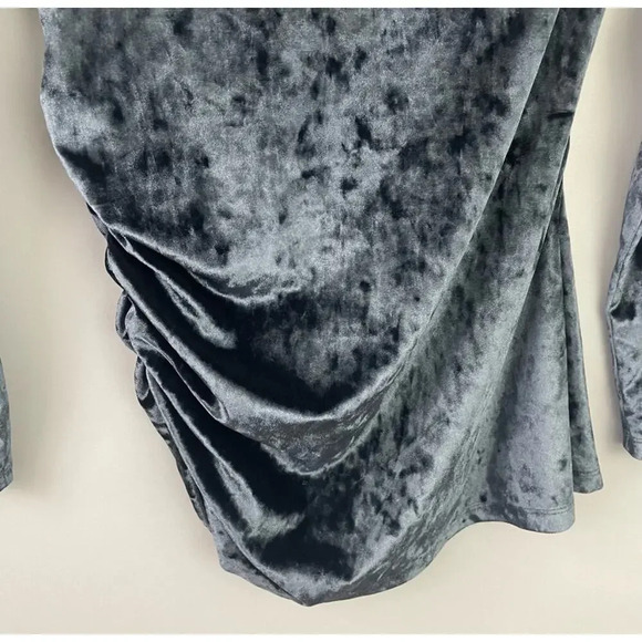 Betabrand Ink Velvet Blouse - Picture 3 of 6